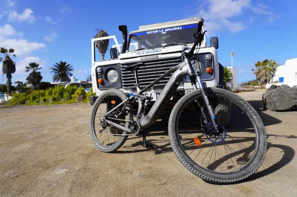 Embajadores oficiales de Urbanbiker en La Graciosa